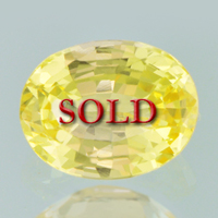 Yellow Sapphire Jupiter Astrological Gemstone