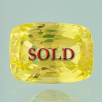 Unheated Untreated Jupiter Yellow Sapphire Vedic Guru Gem