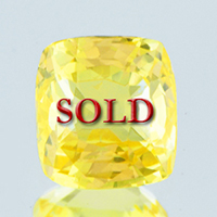 Unheated Untreated Top Quality Jupiter Yellow Sapphire for Vedic Astrology (Jyotish) and Ayurveda 5.58 carats