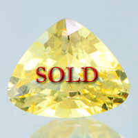 Untreated Vedic Jupiter Large Yellow Sapphire