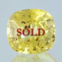 Large Oval Cut Unheated Untreated Certified Yellow Sapphire for Vedic Astrology (Jyotish) and Ayurveda 4.20 carats