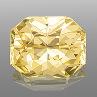 Unheated Untreated Certified Yellow Sapphire Guru Gemstone