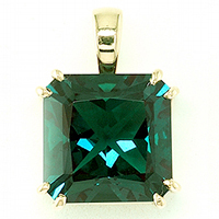 Emerald Pendant for Men for Jyotish
