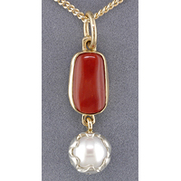 Red Coral Pendants for Jyotish