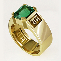 Emerald Ring for Astrology