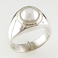 Jyotish Men's Pearl Ring