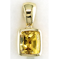 Yellow Sapphire Pendants for Astrology