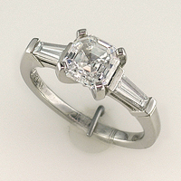 Women's Jyotish Diamond Ring for Vedic Astrology / Ayurveda