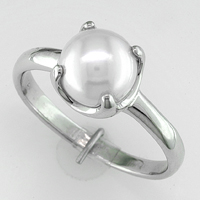 Ladies Pearl Ring for Jyotish