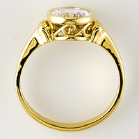 Women's White Sapphire Ring